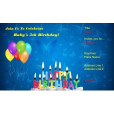 Birthday Invitation Balloon